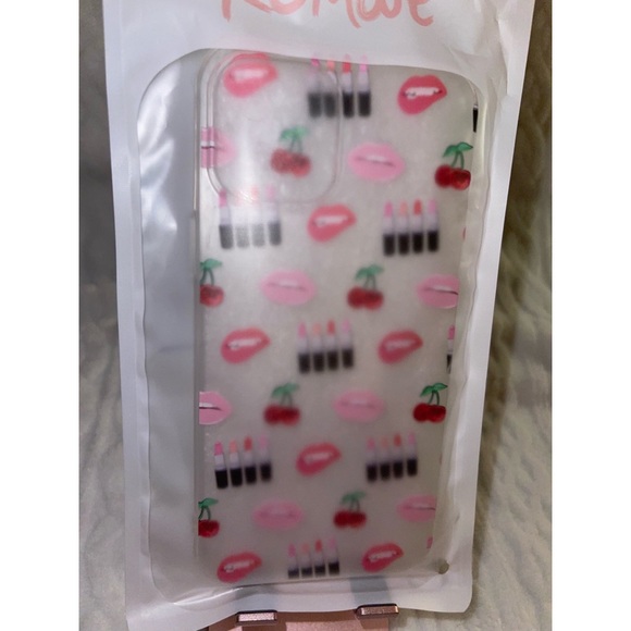 Lips & Cherry Print iPhone 12 Pro Max Case 🍒 - Picture 13 of 17